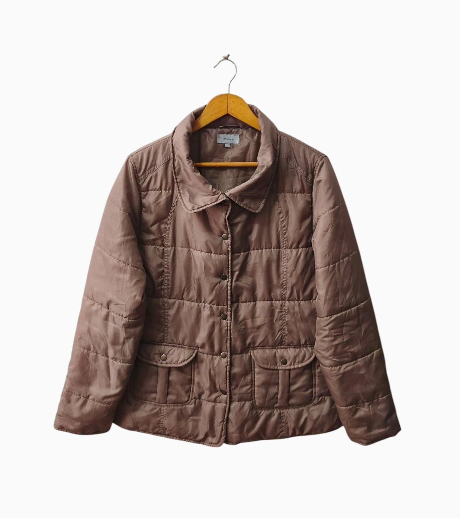 Chaqueta alcochada gris Tex mujer Talla L